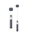 SPARK * COLGANTE 1L LED 7W - Gris Oscuro